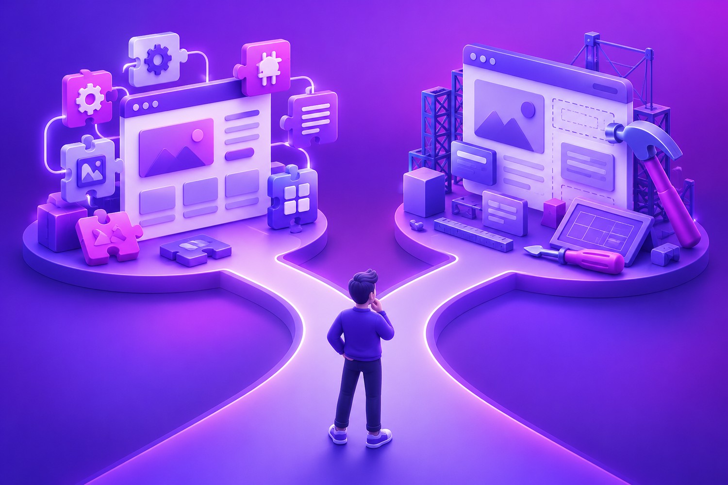 Web a medida o WordPress